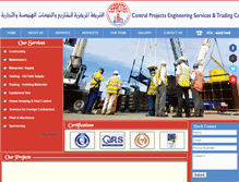Tablet Screenshot of ceproqatar.com